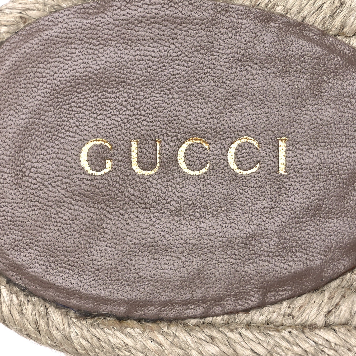 Gucci Nappa Matelasse GG Marmont Platform Espadrille Slide Sandals 41 Porcelain Rose 9 of 16