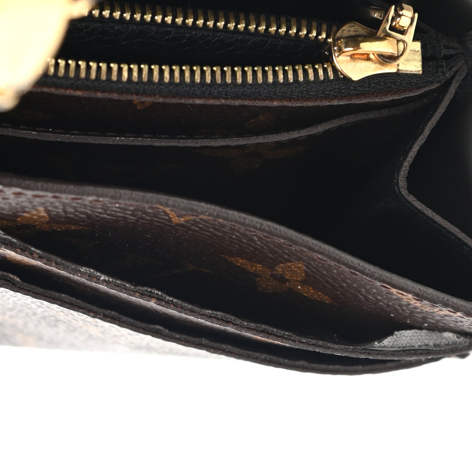 Louis Vuitton Monogram Pallas Wallet Black 15 of 16
