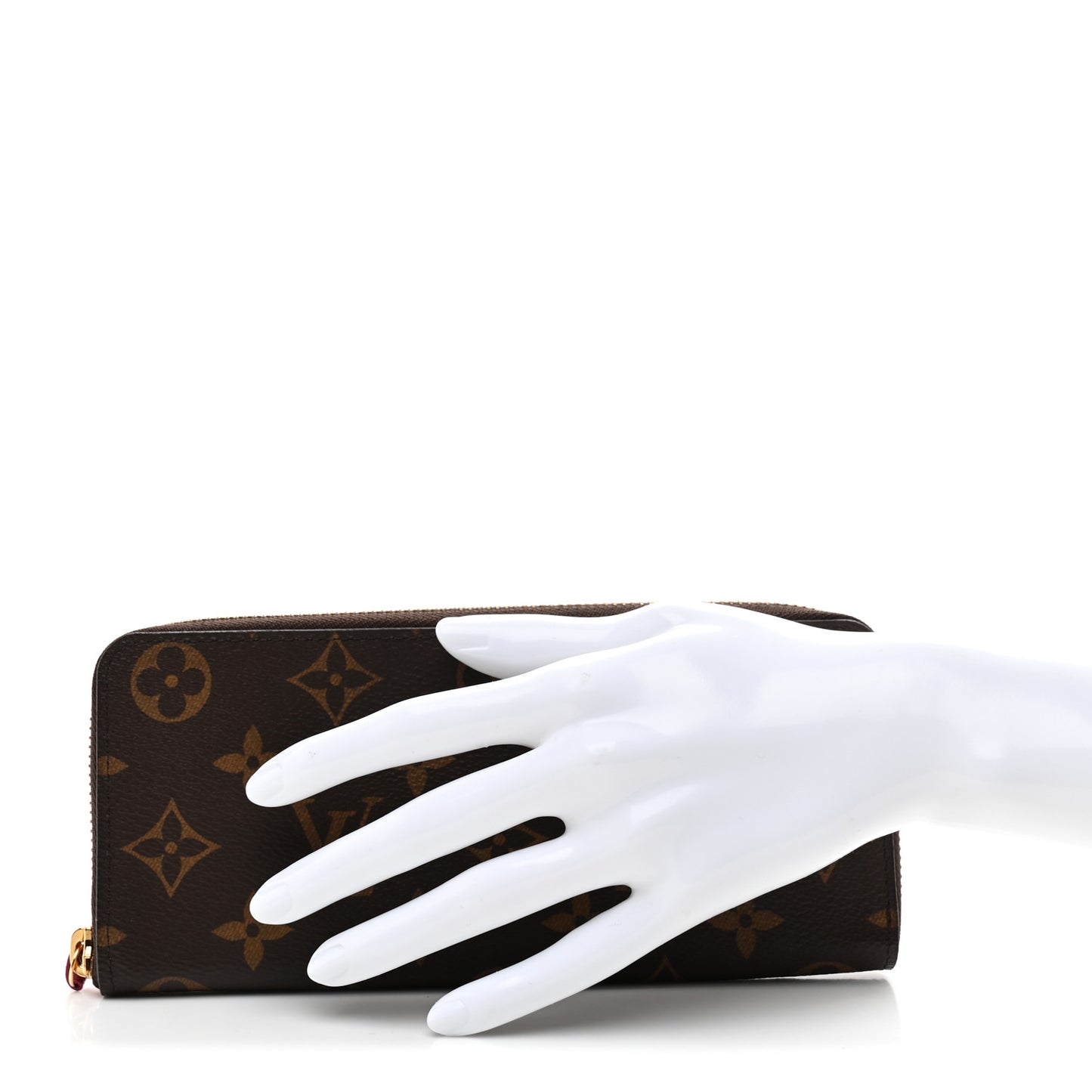 Monogram Clemence Wallet Fuchsia