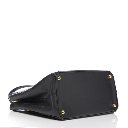 Prada Saffiano Medium Galleria Double Zip Tote Black 4 of 17