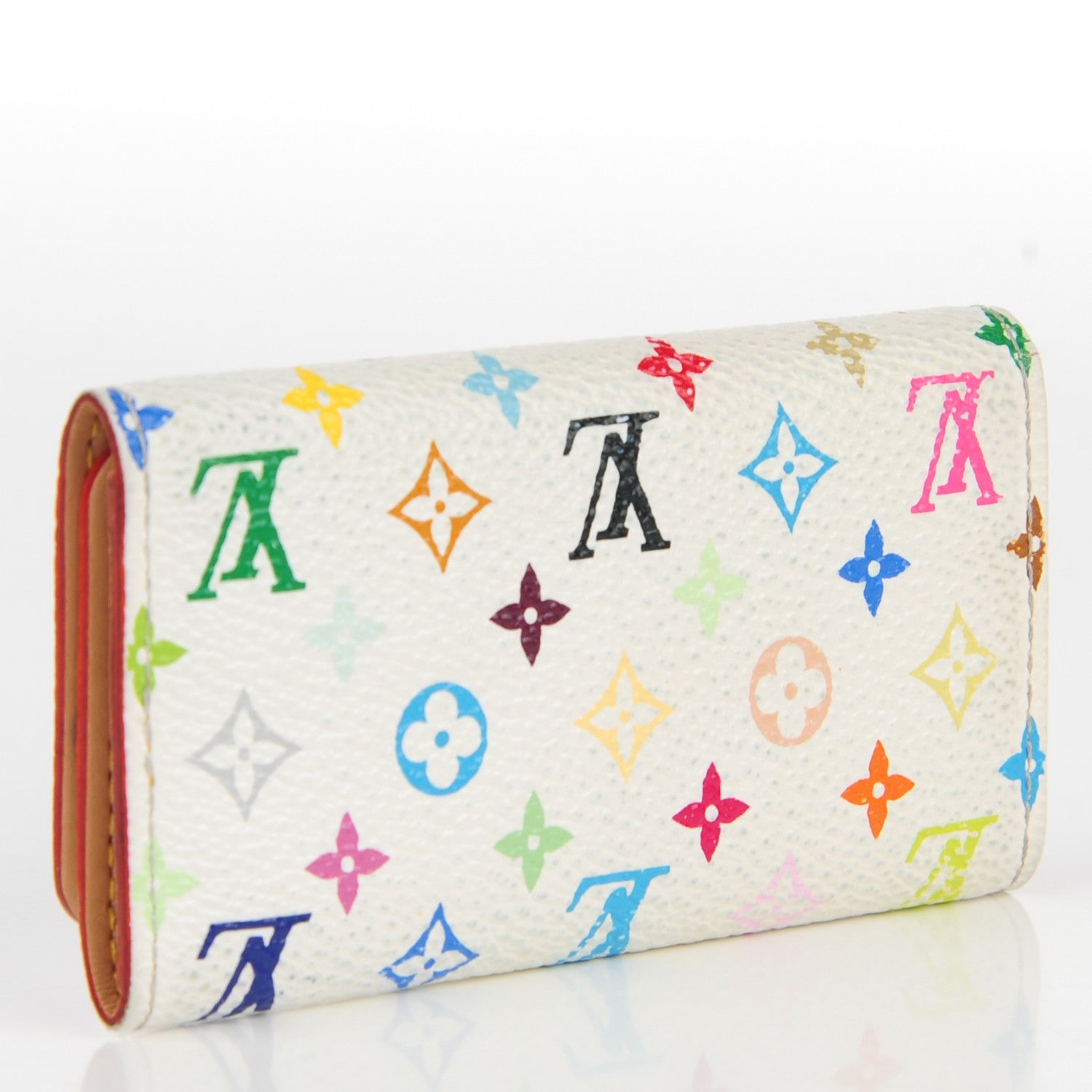 Louis Vuitton Monogram Multicolor Multicles 4 Key Holder White 3 of 8