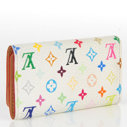 Louis Vuitton Monogram Multicolor Multicles 4 Key Holder White 3 of 8