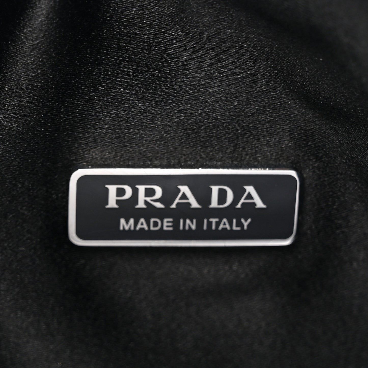 Satin Crystal Mini Re-Edition 2000 Bag Cristal