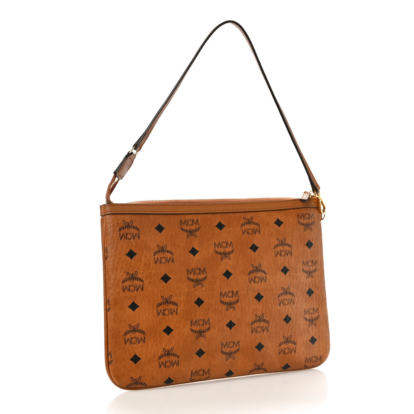 Visetos Liz Shopper Tote Pouch Cognac