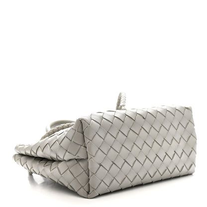 Bottega Veneta Nappa Intrecciato Small Andiamo Shoulder Bag Sterling 4 of 9