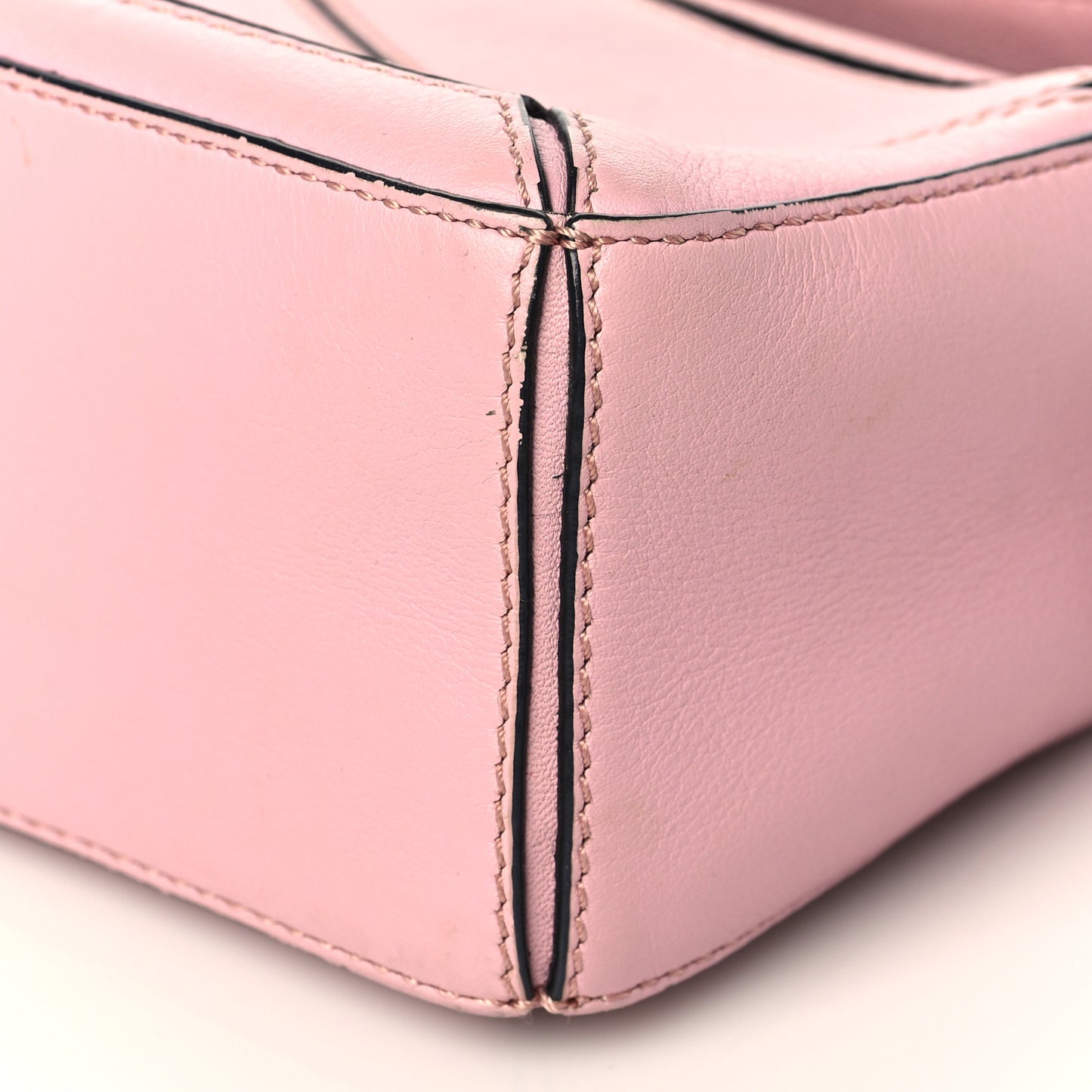 Calfskin Mini Puzzle Bag Pastel Pink