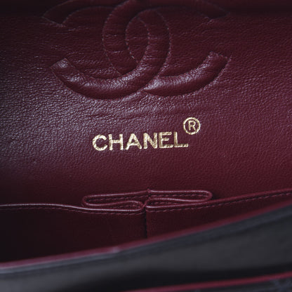 Chanel Lambskin Quilted Small Double Flap Black 6 of 14