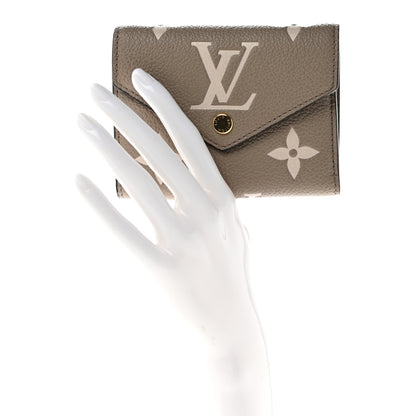 Louis Vuitton Empreinte Monogram Giant Victorine Wallet Tourterelle Creme 2 of 6