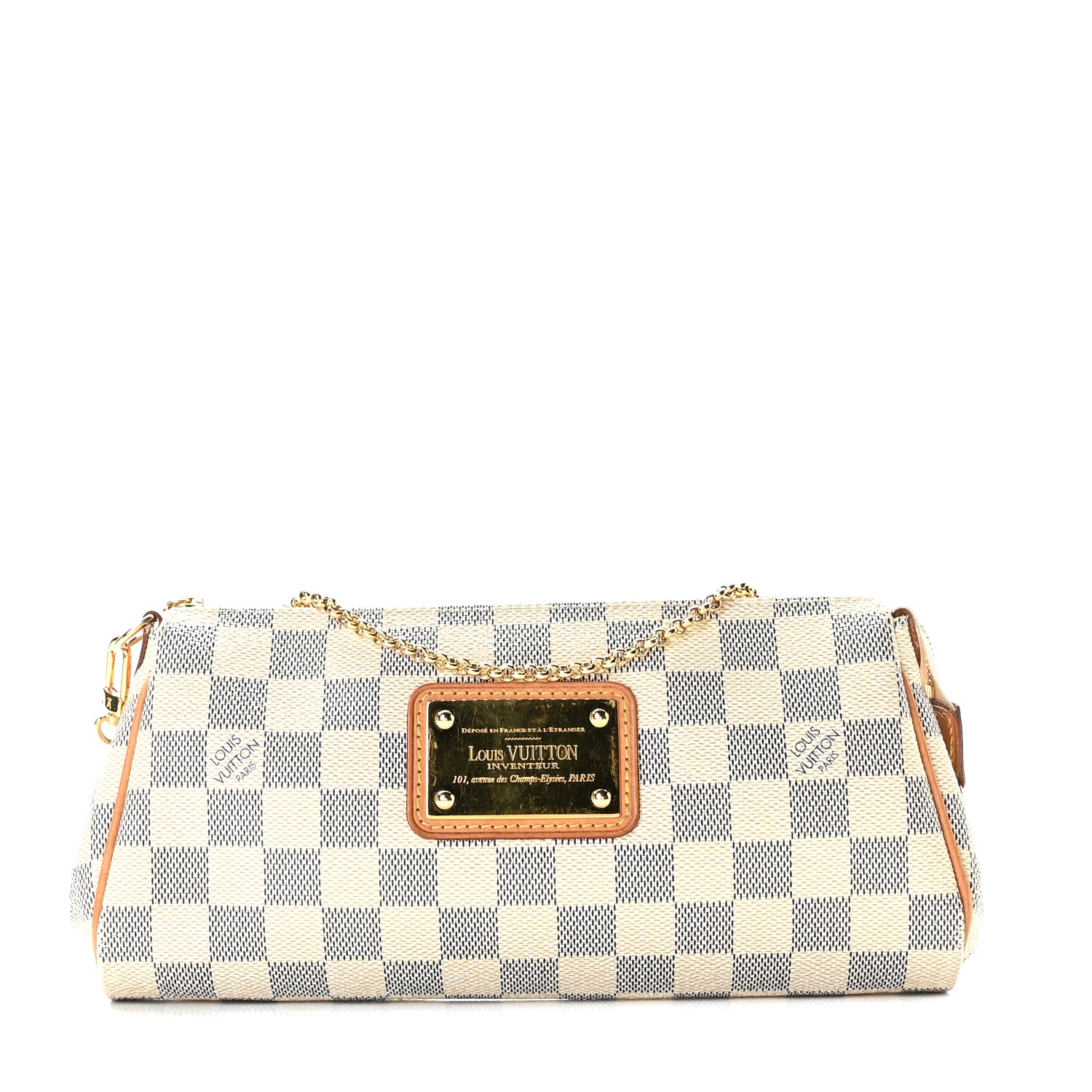 Louis Vuitton Damier Azur Eva Clutch 1 of 10
