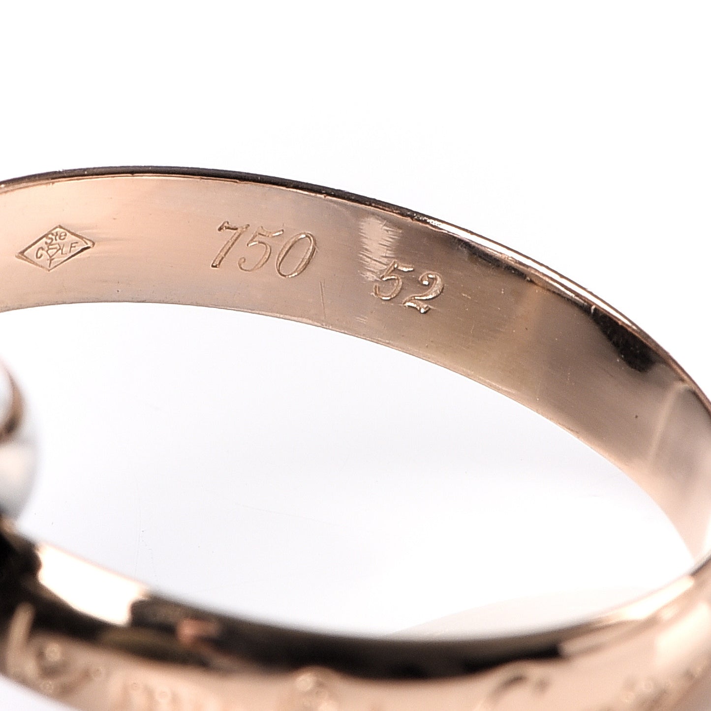 18K Pink Yellow White Gold Classic Les Must De Trinity Ring 54 7