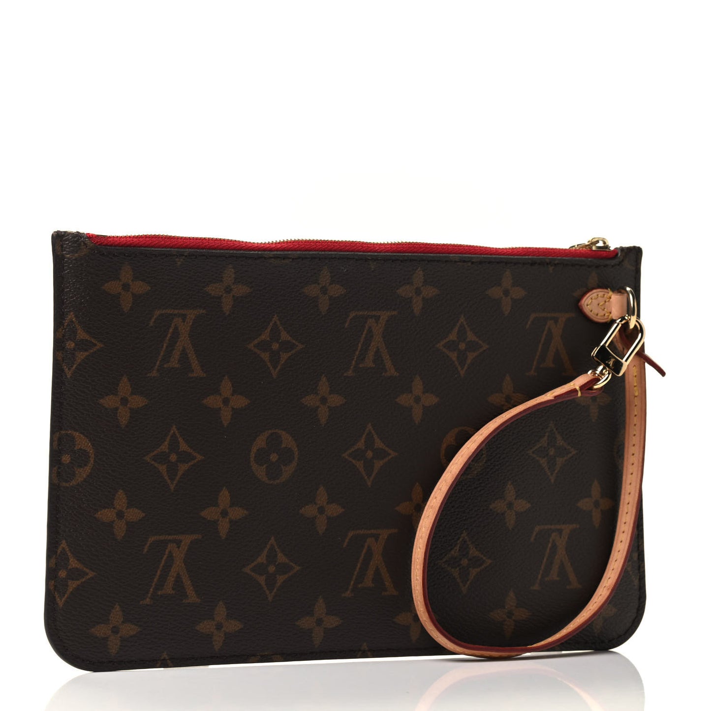 Monogram Neverfull MM GM Pochette Cherry