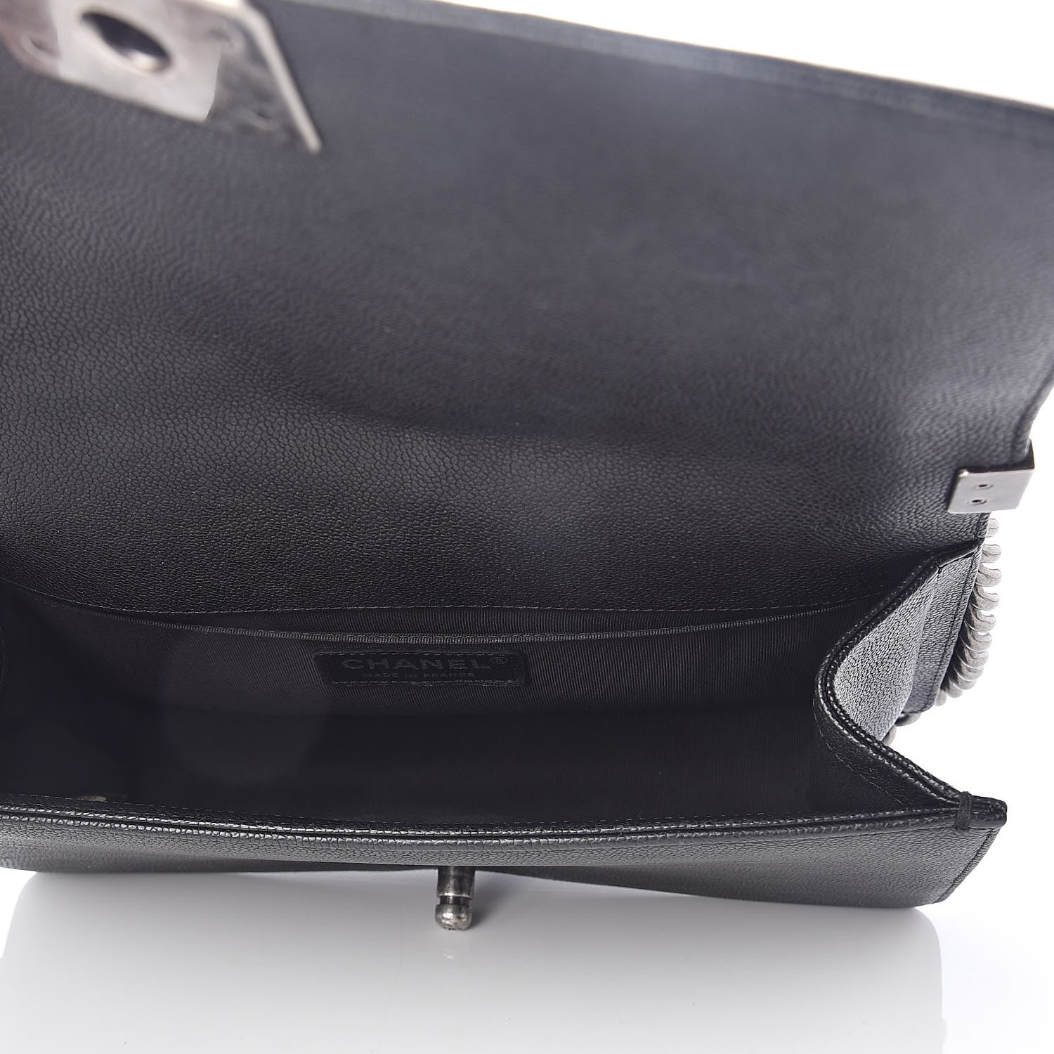 Chanel Caviar Quilted Medium Boy Flap Black 5 of 11