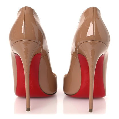 Christian Louboutin Patent So Kate 120 Pumps 36.5 Nude 6 of 9