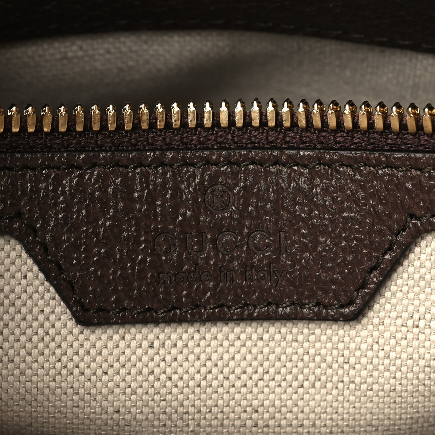 Monogram Jumbo GG Textured Dollar Calfskin Web Messenger Shoulder Bag Camel Ebony New Acero