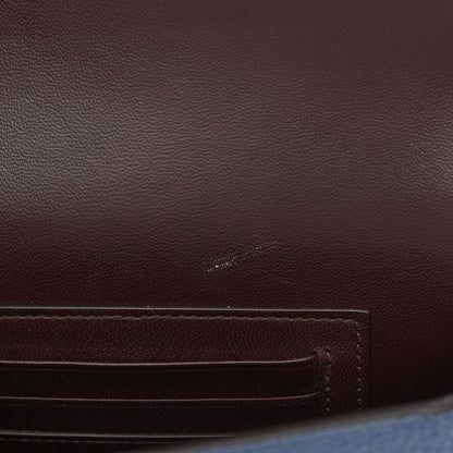 Mulberry Small Classic Grain Calfskin Small Darley Satchel Pale Navy 7 of 10