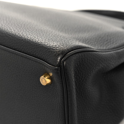 Hermes Togo Kelly Retourne 32 Black 12 of 13