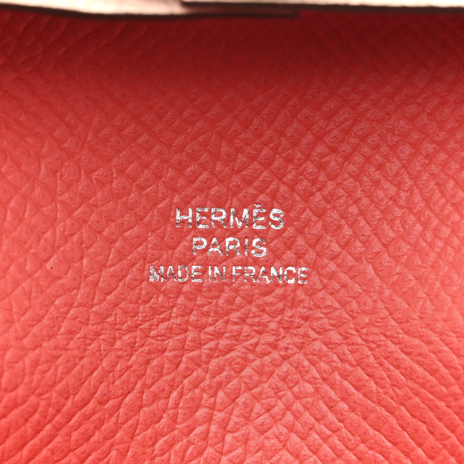 Hermes Epsom Verso Bastia Coin Purse Rose Eglantine Rose Jaipur 6 of 8
