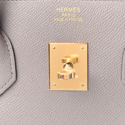 Hermes Epsom Birkin 35 Gris Asphalte 20 of 38