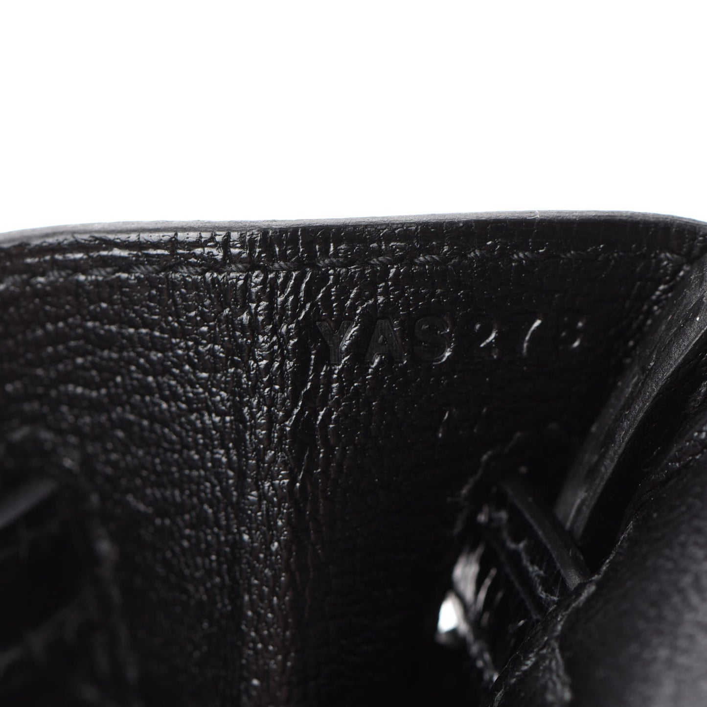 Togo Shiny Niloticus Crocodile Birkin Touch 25 Black
