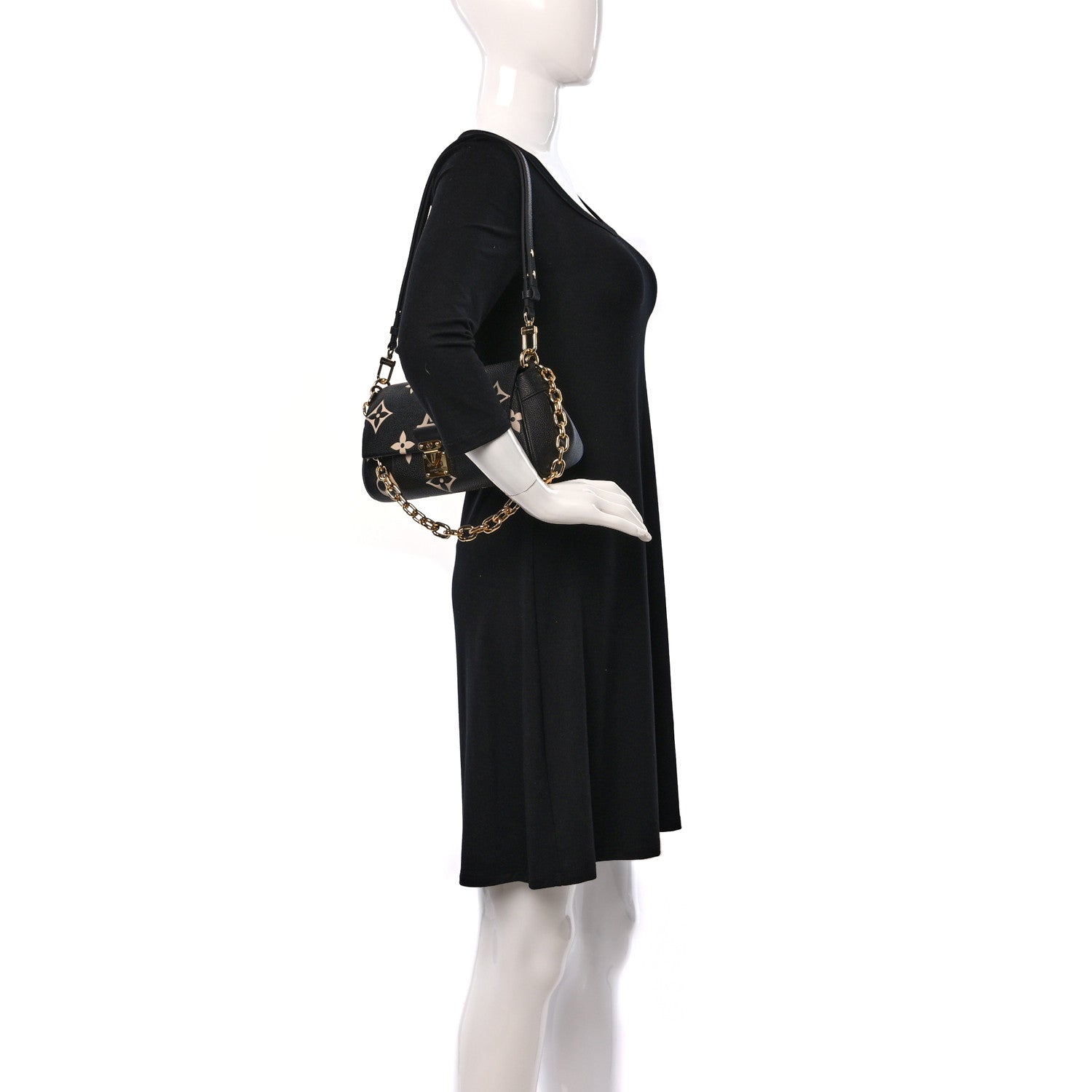 Louis Vuitton Empreinte Monogram Giant Favorite Black Beige 3 of 8