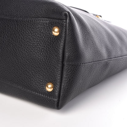 Prada Vitello Phenix Tote Black 9 of 9
