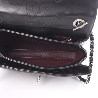 Chanel Lambskin Quilted Small Trendy CC Dual Handle Flap Bag Black 4 of 11