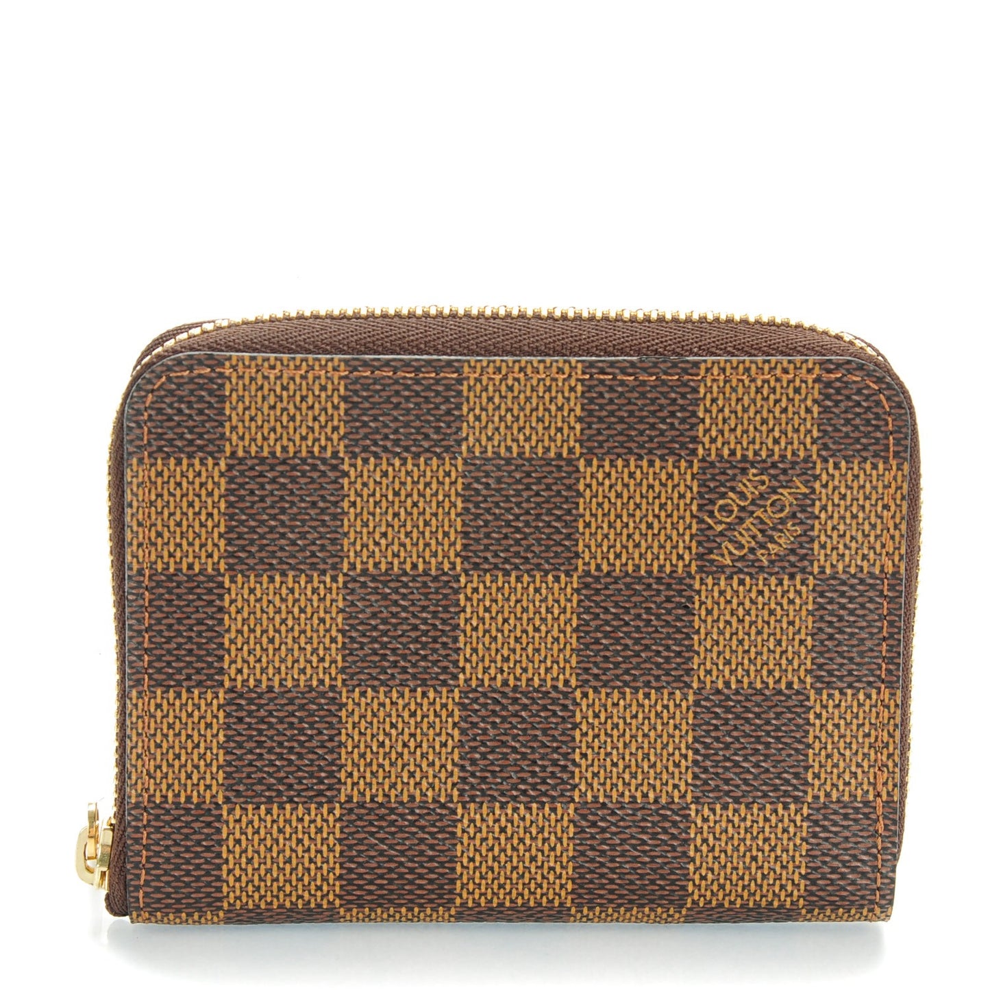 Damier Ebene Zippy Coin Purse