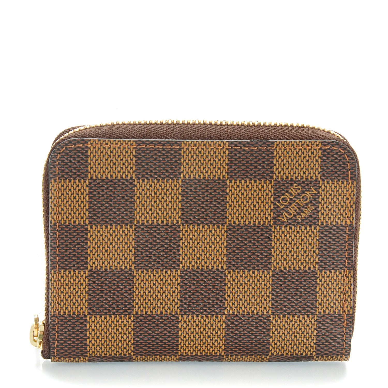 Louis Vuitton Damier Ebene Zippy Coin Purse 1 of 7