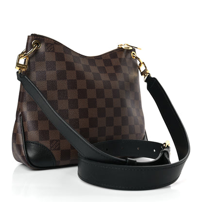 Louis Vuitton Damier Ebene Odeon PM Black 3 of 8