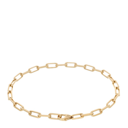 Cartier 18K Yellow Gold Small Santos de Cartier Link Chain Bracelet 2 of 5