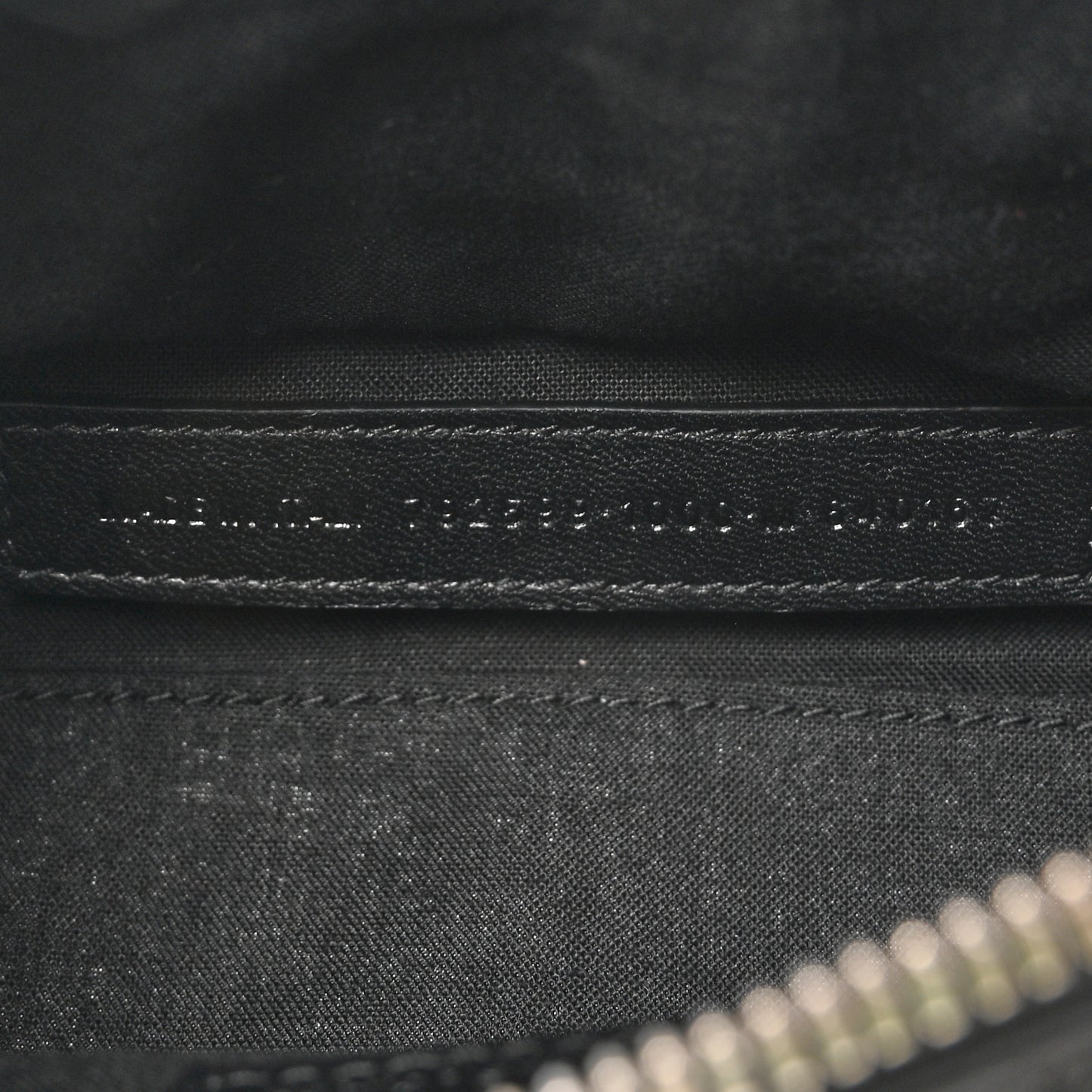 Agneau Arena Crystal Neo Nano Cagole Handbag Black