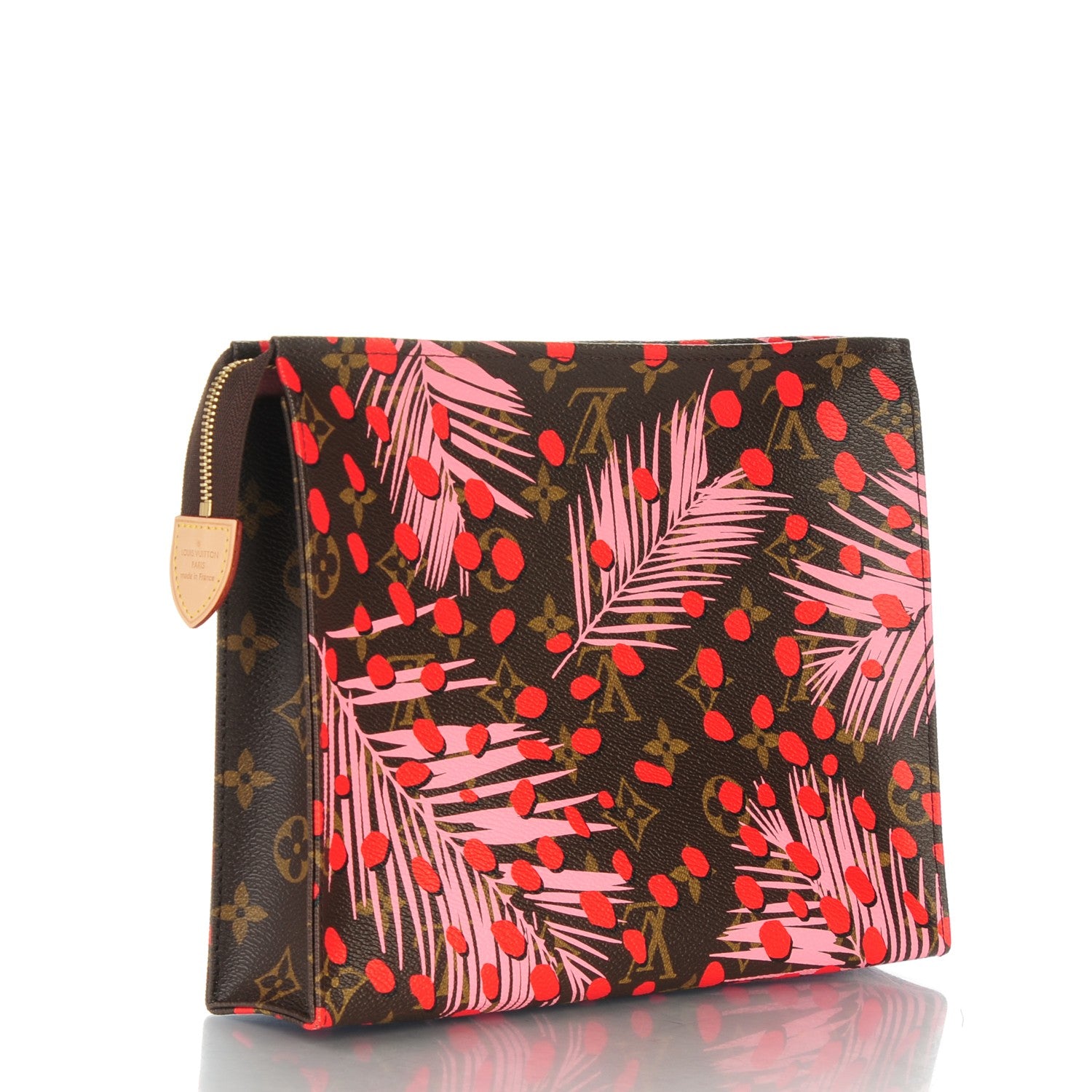 Louis Vuitton Monogram Jungle Dots Toiletry Pouch 26 Sugar Pink Poppy 3 of 7