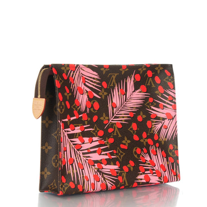 Louis Vuitton Monogram Jungle Dots Toiletry Pouch 26 Sugar Pink Poppy 3 of 7
