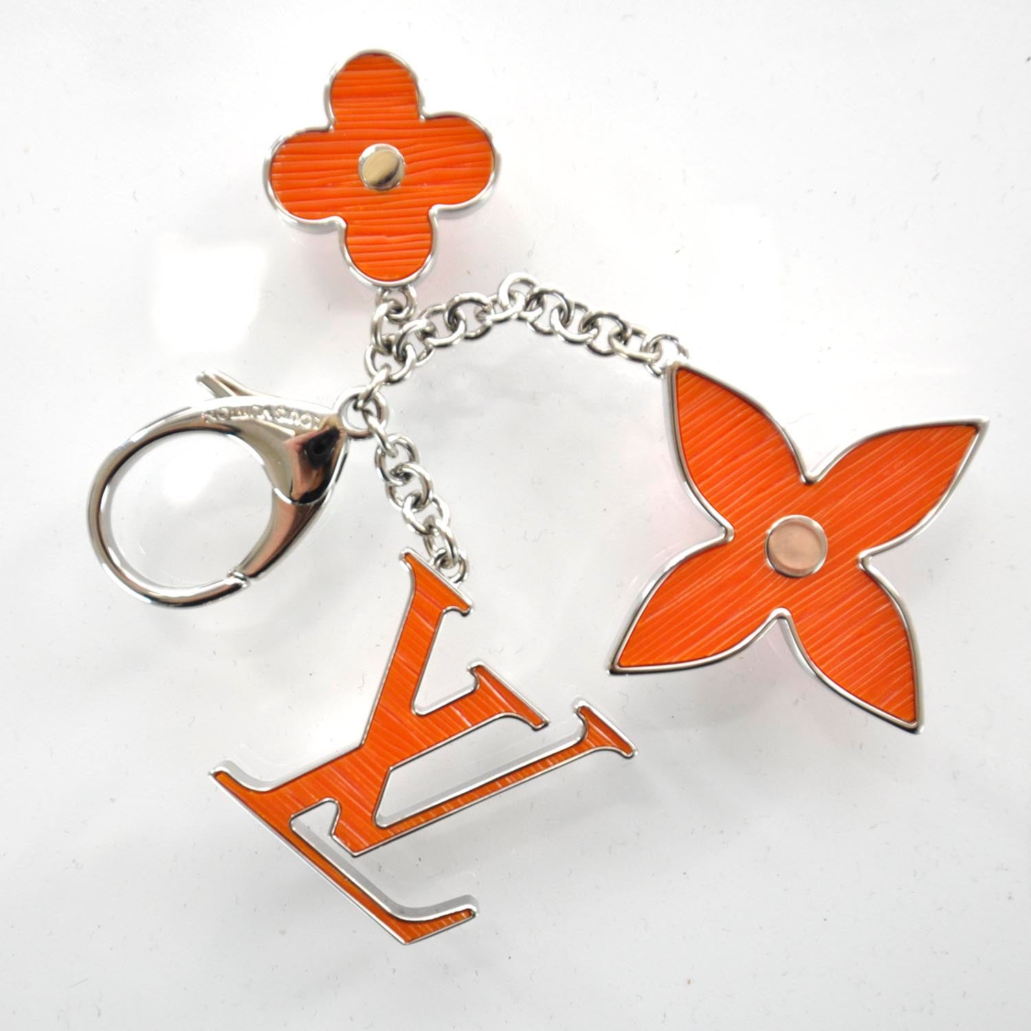Louis Vuitton Fleur d Epi Bag Charm Piment 1 of 4