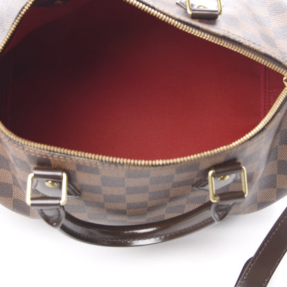 Louis Vuitton Damier Ebene Speedy Bandouliere 30 5 of 11