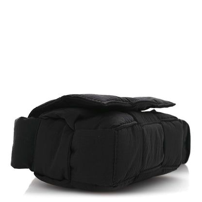 Bottega Veneta Nylon Intrecciato Padded Tech Candy Cassette Bag Black 4 of 10