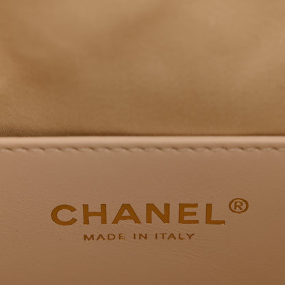 Chanel Caviar Quilted Small Chanel 25 Handbag White 6 of 10
