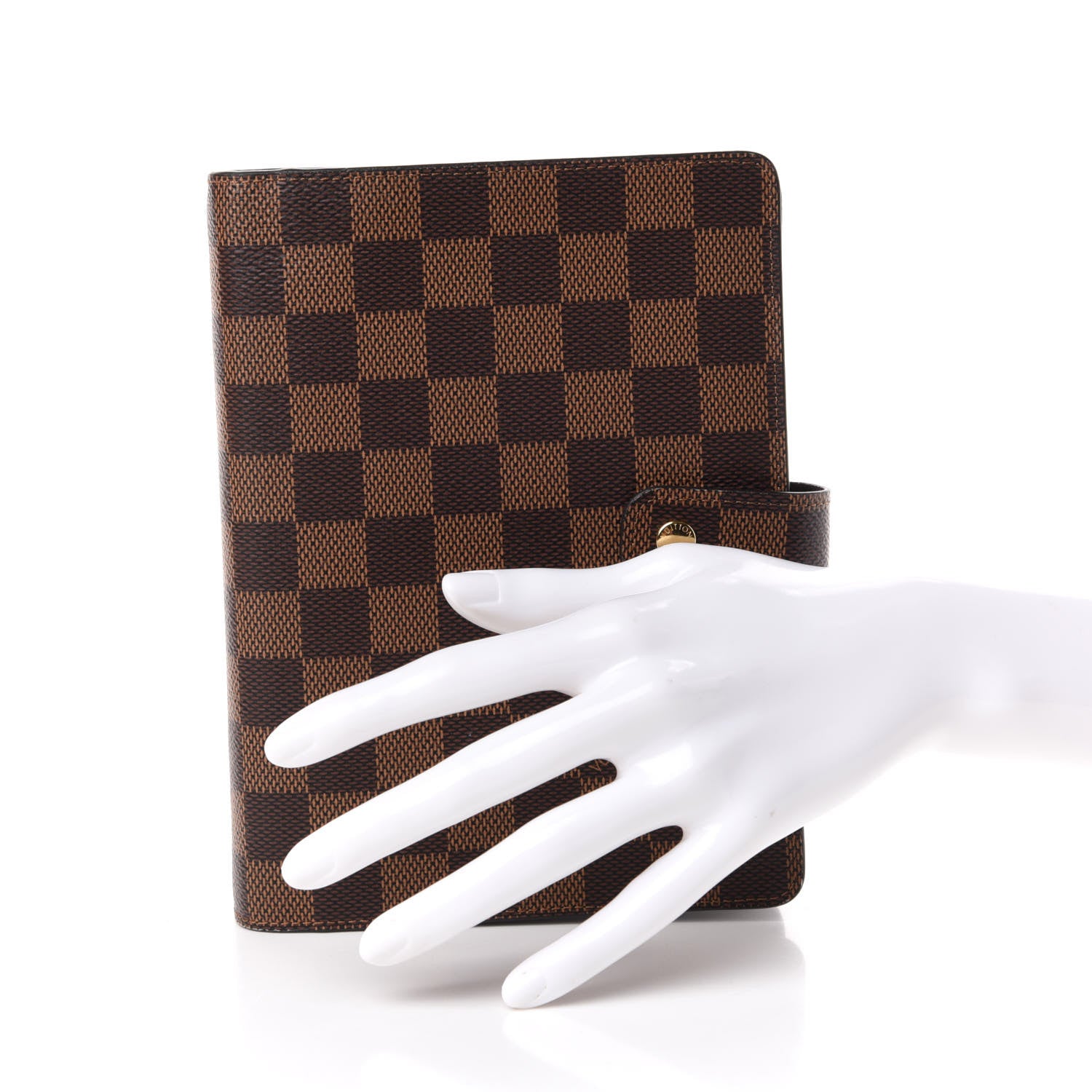 Louis Vuitton Damier Ebene Medium Ring Agenda Cover 2 of 7
