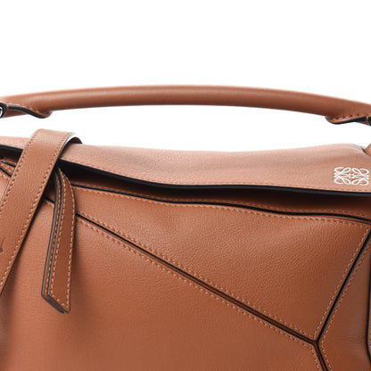 Loewe Calfskin Small Puzzle Bag Tan 11 of 11