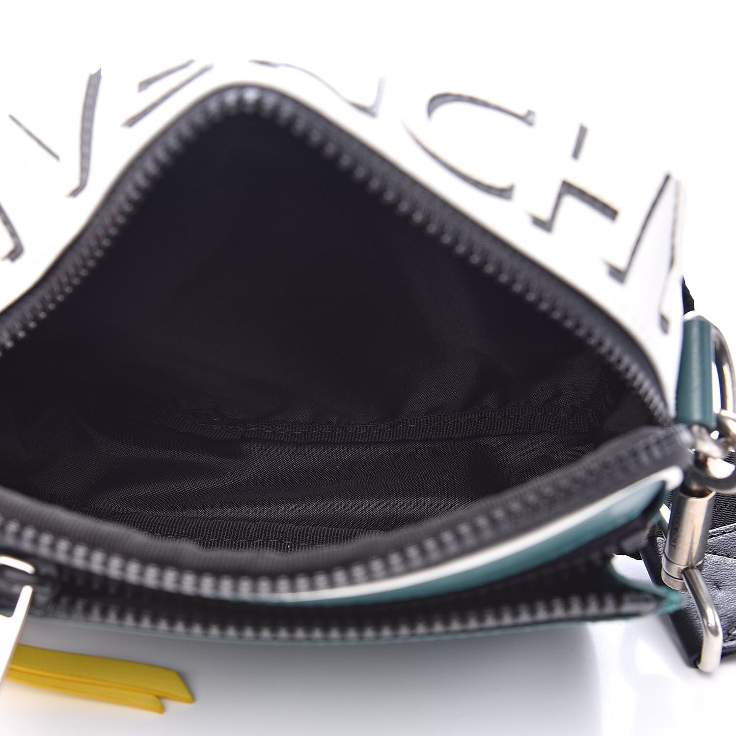 Calfskin MC3 Crossbody Bag Oil Blue White