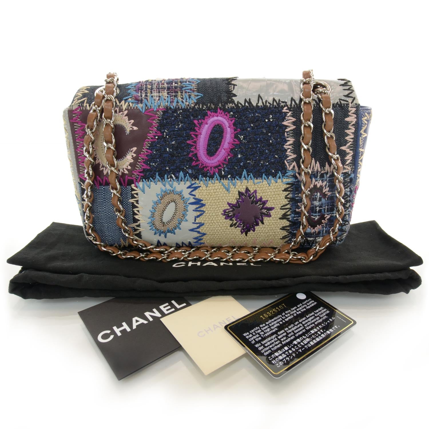 Chanel Patchwork Medium Flap 12P 3 of 9