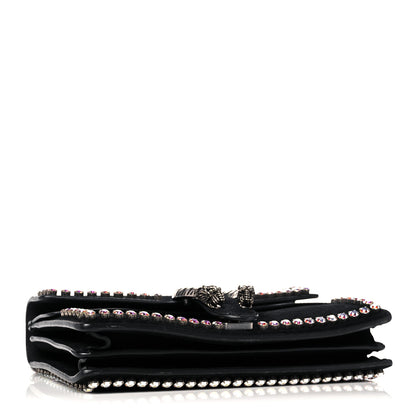 Gucci Suede Crystal Small Dionysus Shoulder Bag Black 4 of 15
