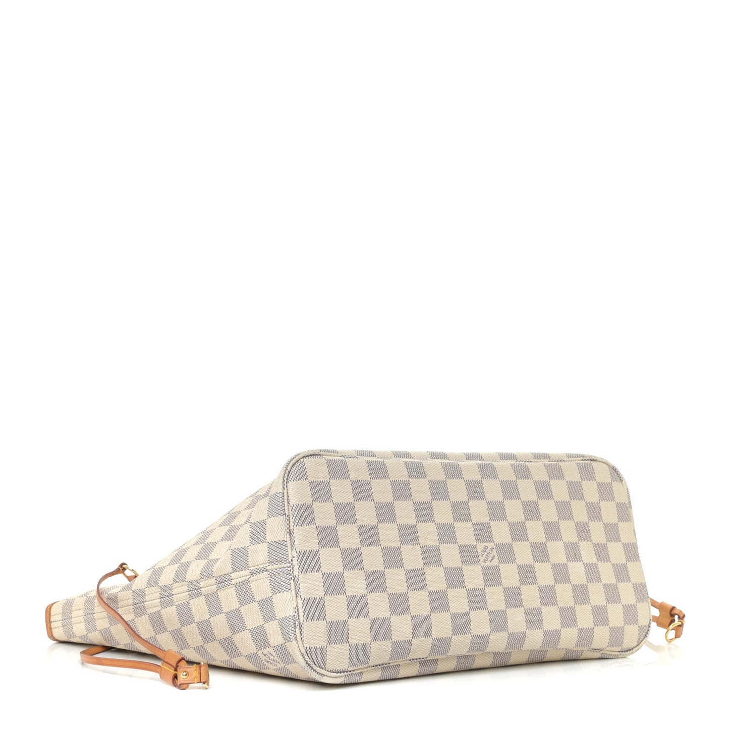 Damier Azur Neo Neverfull MM Rose Ballerine