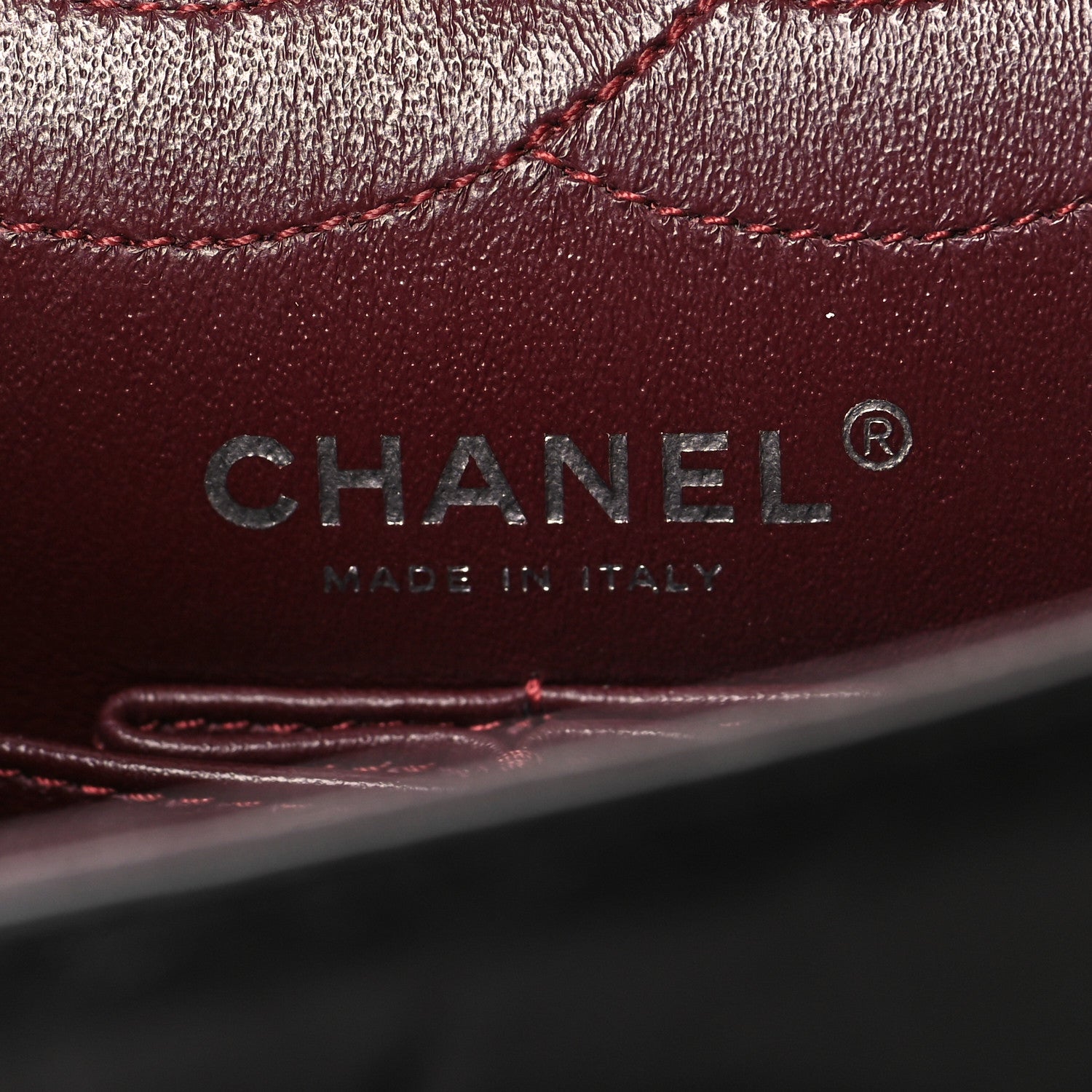 Chanel Aged Calfskin Space Charms 2.55 Reissue 225 Flap Black 6 of 10