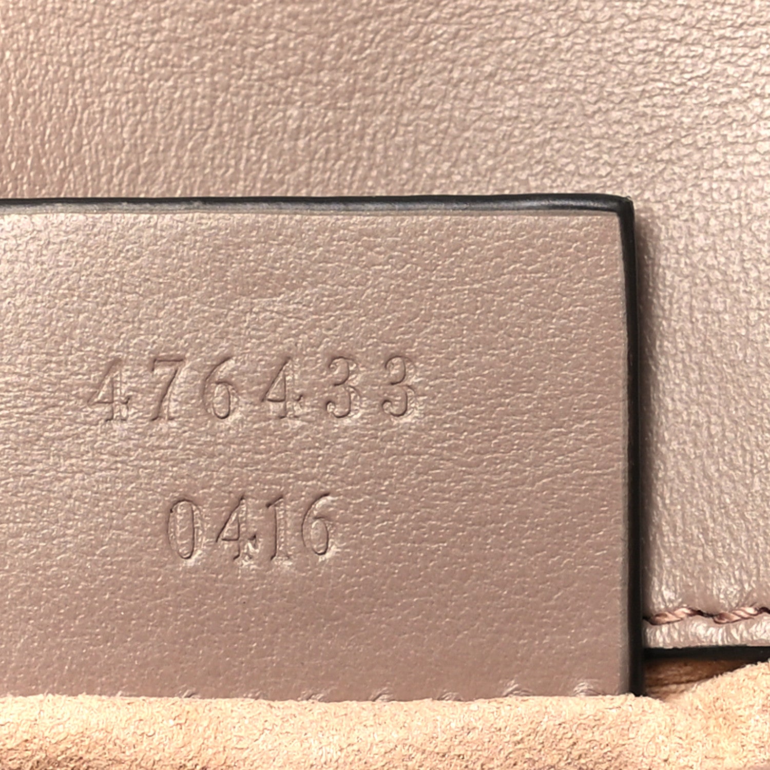 Gucci Calfskin Matelasse Super Mini GG Marmont Shoulder Bag Porcelain Rose 7 of 11