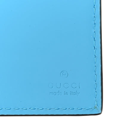 Gucci Rubber Effect GG Embossed Bi-Fold Wallet Bright Splash 6 of 8
