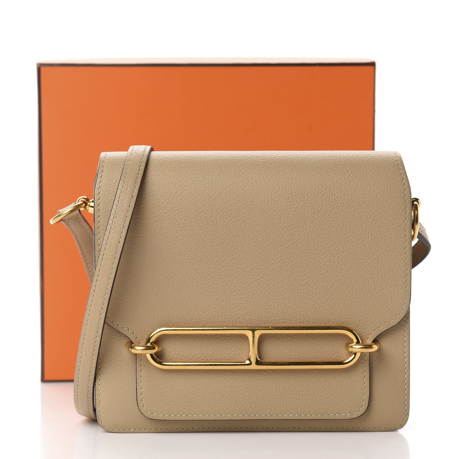 Hermes Evercolor Mini Sac Roulis Trench 11 of 11