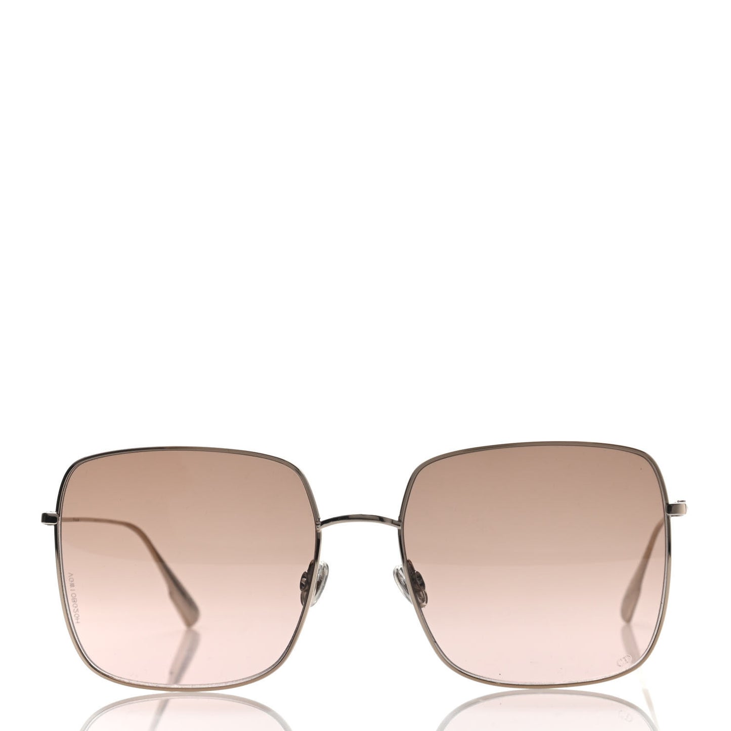 Metal Stellaire 1 Square Sunglasses Gold