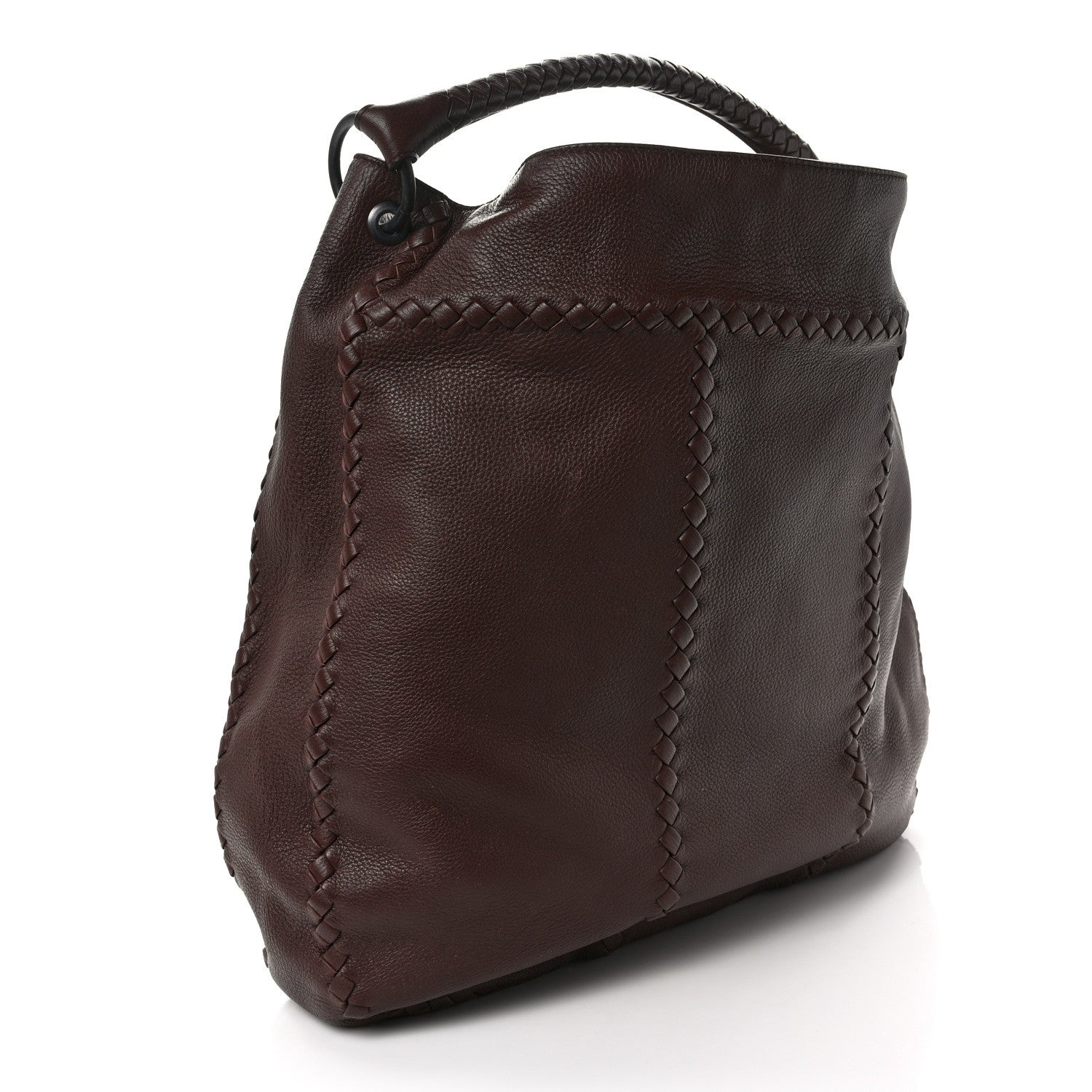 Bottega Veneta Washed Cervo Deerskin Large Hobo Truffle 3 of 11