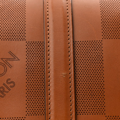 Louis Vuitton Nomade Grand Damier Keepall Bandouliere 45 Cognac 14 of 14